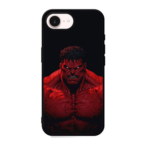Red Hulk Rage in Red iPhone 17e Case