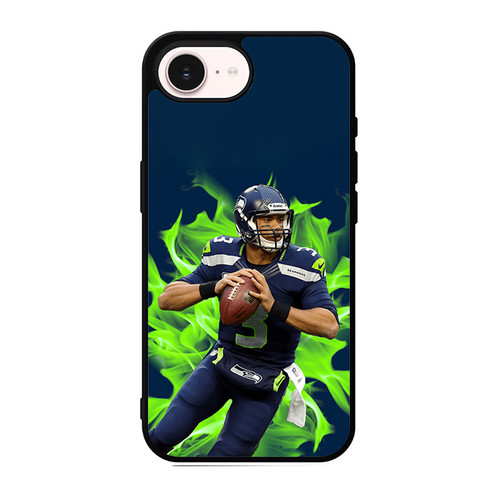 Russell Wilson Seattle Seahawks 01 iPhone 17e Case