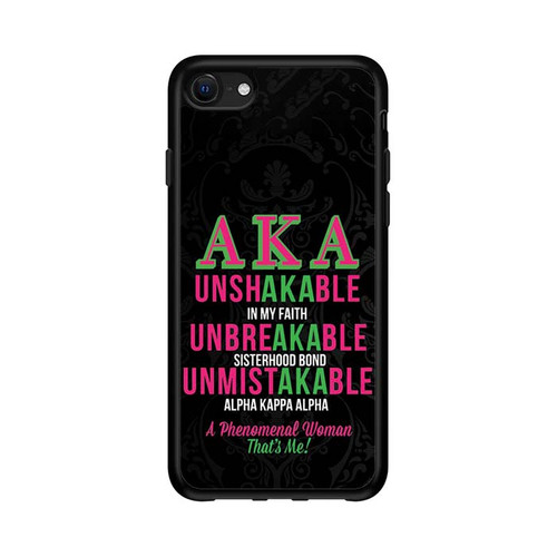 Alpha Kappa Alpha AKA Unbreakable iPhone 16e Case