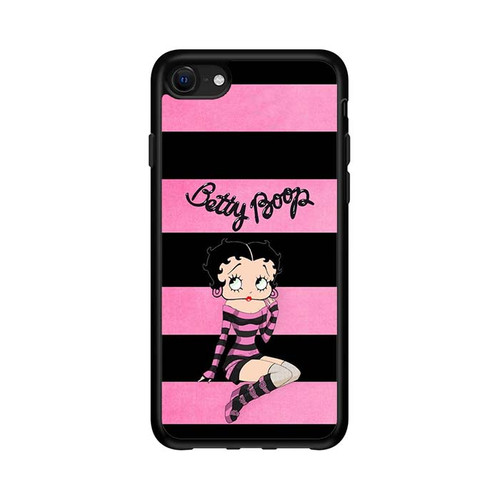 Betty Boop Rocker Boop Pink and Grit iPhone 16e Case