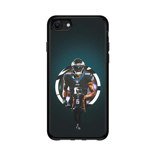 DeVonta Smith Philadelphia Eagles 02 iPhone 16e Case