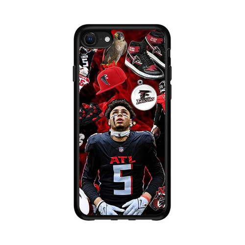 Drake London Atlanta Falcons 02 iPhone 16e Case