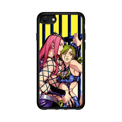 JoJos Bizarre Adventure Jolyne and Narciso iPhone 16e Case