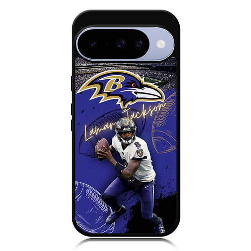 Lamar Jackson Baltimore Ravens Motorola Google Pixel 10 Case