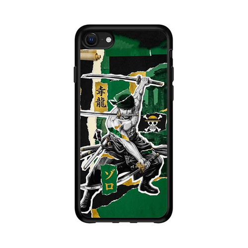 Zoro One Piece Series Art iPhone 16e Case