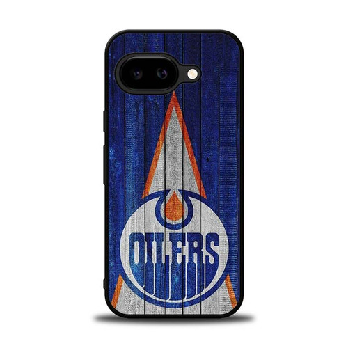 Edmonton Oilers Wooden Pattern Google Pixel 9A Case