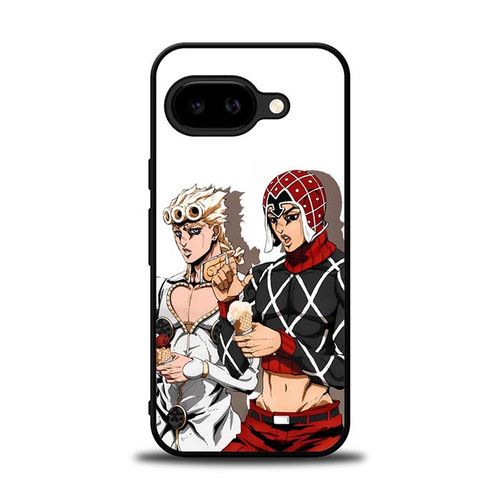 JoJos Bizarre Adventure Mista and Giorno Google Pixel 9A Case