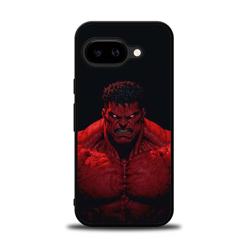 Red Hulk Rage in Red Google Pixel 9A Case