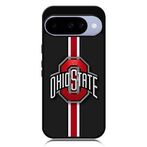 Ohio State Buckeyes Logo Red Stripe Motorola Google Pixel 10 Case