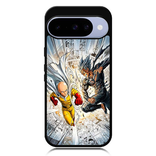 One Punch Man Saitama Vs Garou Motorola Google Pixel 10 Case