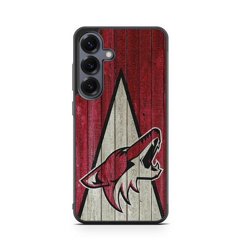 Arizona Coyotes Wood Pattern Samsung Galaxy S26 Case