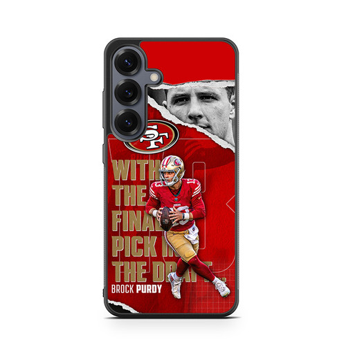 Brock Purdy San Francisco 49ers 01 Samsung Galaxy S26 Case