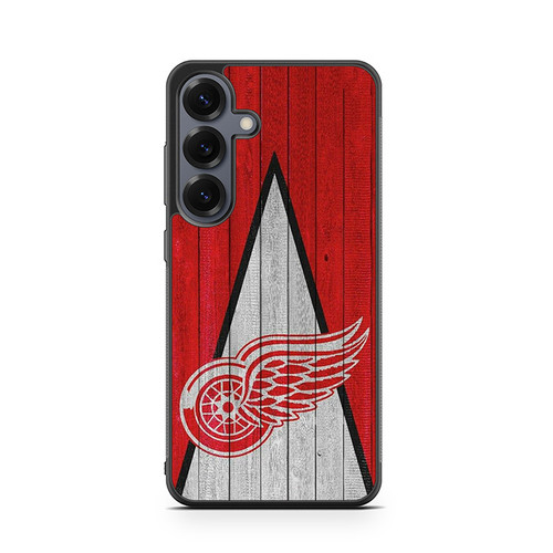 Detroit Red Wings Wooden Pattern Samsung Galaxy S26 Case