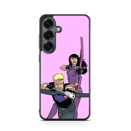 Hawkeye and Kate Bishop Comic Samsung Galaxy S26 Case