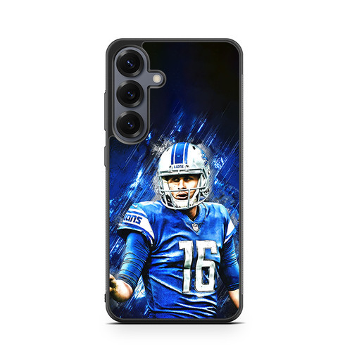 Jared Goff Detroit Lions 01 Samsung Galaxy S26 Case