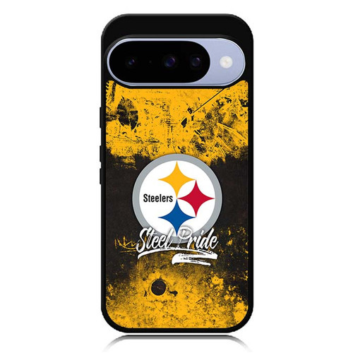 Steeler Pride Grunge Motorola Google Pixel 10 Case