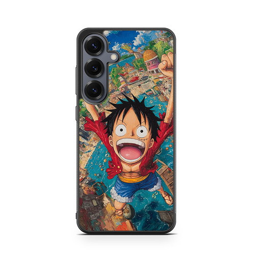 One Piece Luffy Grand Line Euphoria Samsung Galaxy S26 Case