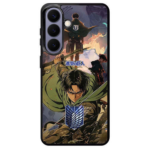 Attack on Titan Capt Levi Samsung Galaxy S26+ Case