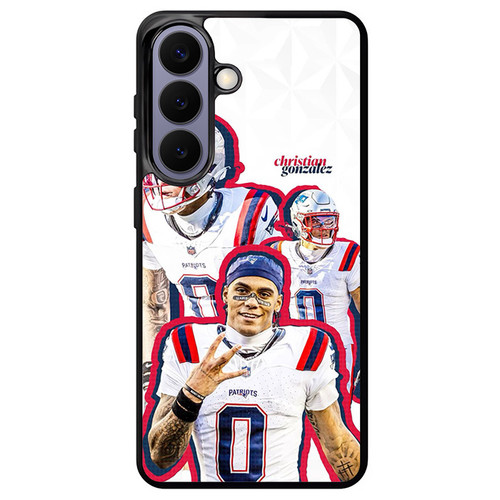 Christian Gonzalez New England Patriots 01 Samsung Galaxy S26+ Case