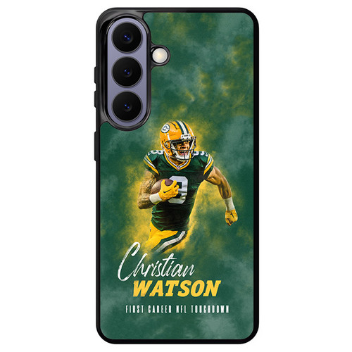 Christian Watson Green Bay Packers 02 Samsung Galaxy S26+ Case