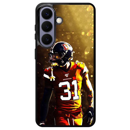 Justin Simmons Denver Broncos 03 Samsung Galaxy S26+ Case