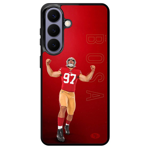 Nick Bosa San Francisco 49ers 01 Samsung Galaxy S26+ Case