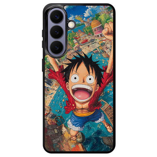 One Piece Luffy Grand Line Euphoria Samsung Galaxy S26+ Case