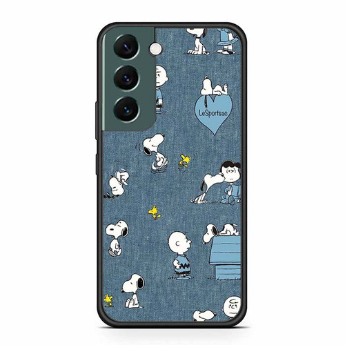 Charlie Brown and Snoopy Playtime Motorola Samsung Galaxy S22 Case