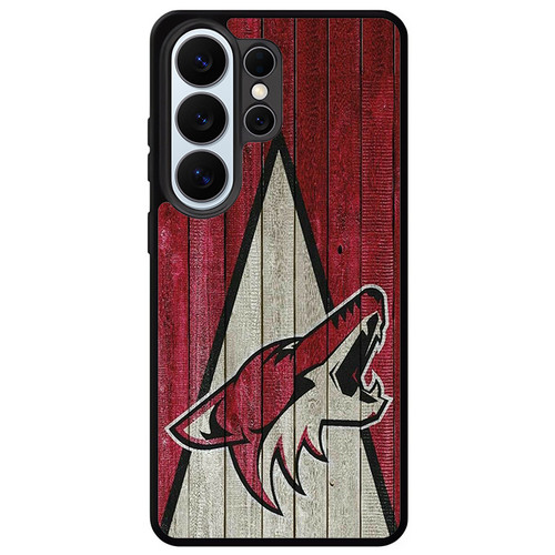 Arizona Coyotes Wood Pattern Samsung Galaxy S26 Ultra Case