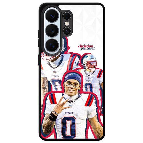 Christian Gonzalez New England Patriots 01 Samsung Galaxy S26 Ultra Case