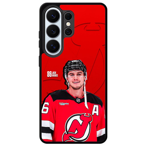 Jack Hughes New Jersey Devils Samsung Galaxy S26 Ultra Case