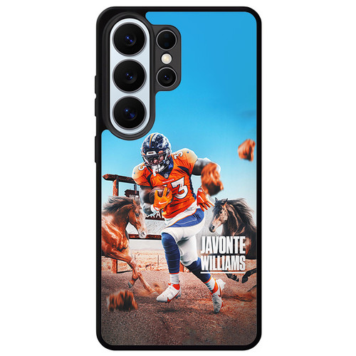 Javonte Williams Denver Broncos 01 Samsung Galaxy S26 Ultra Case