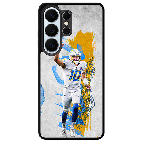Justin Herbert Los Angeles Chargers 04 Samsung Galaxy S26 Ultra Case
