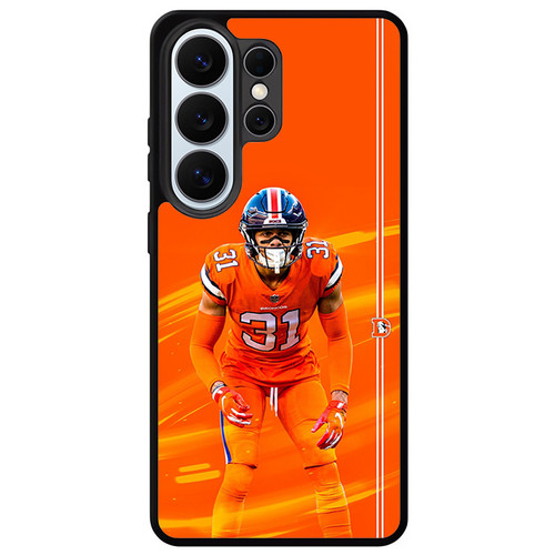 Justin Simmons Denver Broncos 01 Samsung Galaxy S26 Ultra Case