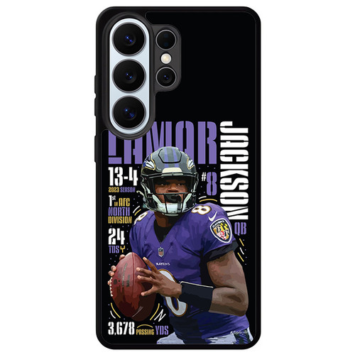 Lamar Jackson Baltimore Ravens 03 Samsung Galaxy S26 Ultra Case