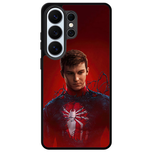 Marvel Spiderman 2 Peter Parker Symbiote Samsung Galaxy S26 Ultra Case