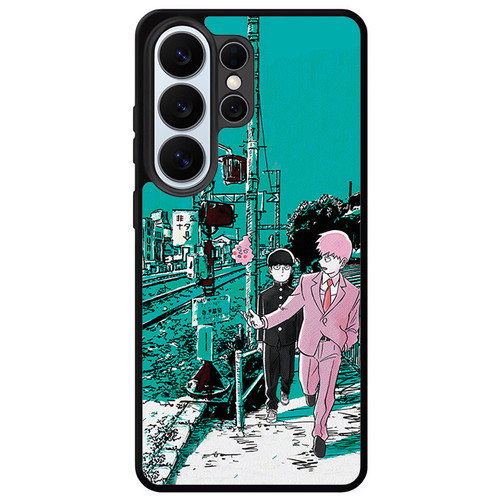 Mob Psycho 100 Retro Style Samsung Galaxy S26 Ultra Case