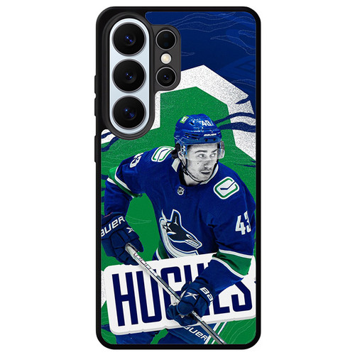 Quinn Hughes Vancouver Canucks Samsung Galaxy S26 Ultra Case