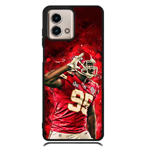 Chris Jones Kansas City Chiefs 01 Moto G Stylus 2023 Case