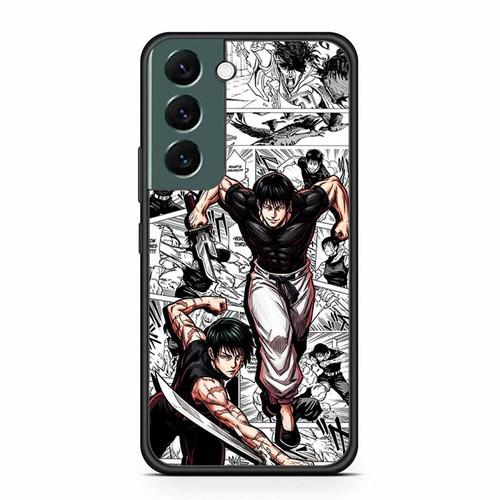 Jujutsu Kaisen Toji and Maki Zenin Motorola Samsung Galaxy S22 Case