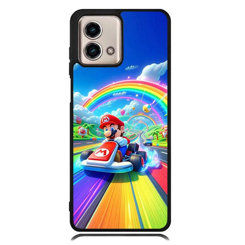 Mario Kart Raibow Trail Moto G Stylus 2023 Case