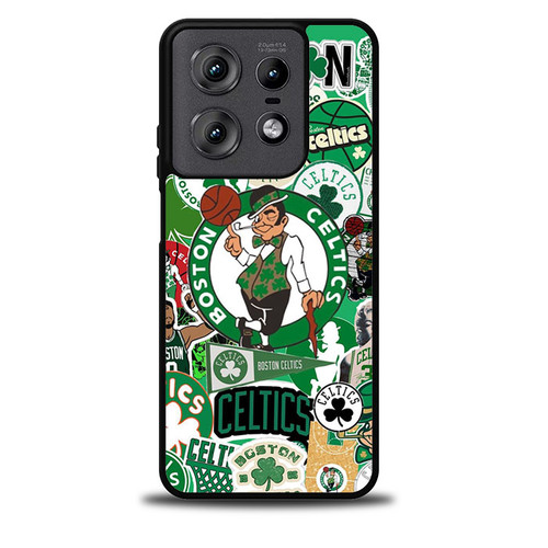 Boston Celtics Collage Motorola Moto Edge 5G 2025 Case