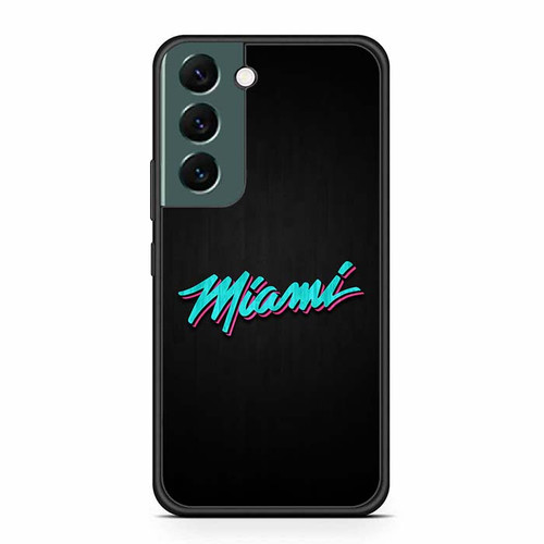 Miami Heat Neon Motorola Samsung Galaxy S22 Case