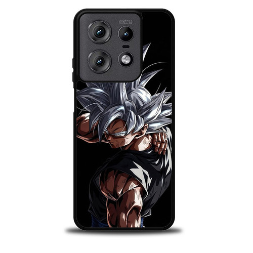 Dragon Ball Goku in his Ultra Instinct Motorola Moto Edge 5G 2025 Case