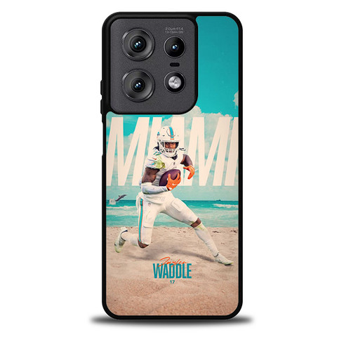 Jaylen Waddle Miami Dolphins 01 Motorola Moto Edge 5G 2025 Case