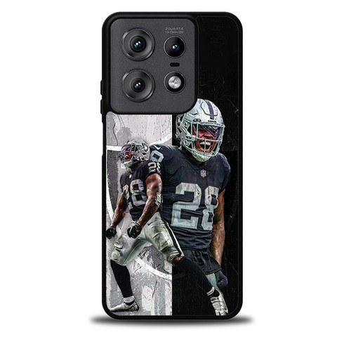 Josh Jacobs Las Vegas Raiders Motorola Moto Edge 5G 2025 Case