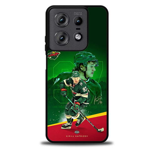 Kirill Kaprizov Minnesota Wild Motorola Moto Edge 5G 2025 Case