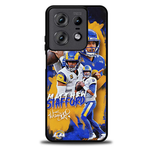 Matthew Stafford Los Angeles Rams 02 Motorola Moto Edge 5G 2025 Case