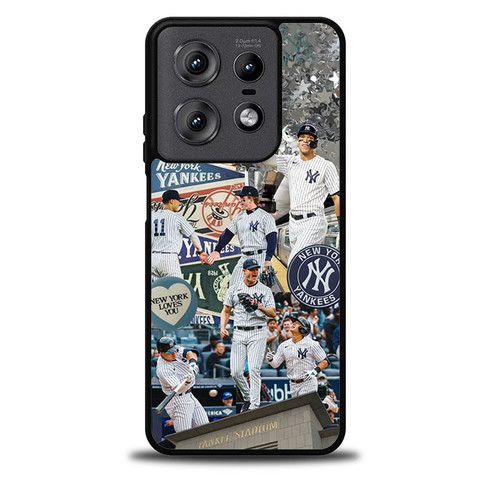 New York Yankees Aesthetic Collage Motorola Moto Edge 5G 2025 Case