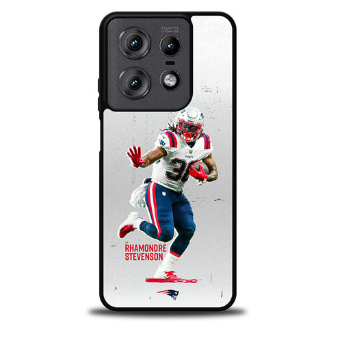 Rhamondre Stevenson New England Patriots 01 Motorola Moto Edge 5G 2025 Case
